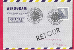 SVERIGE - FIRST REGULAR FLIGHT FROM STOCKHOLM TO TOKYO *24.5.1951* ON AEROGRAM - Storia Postale