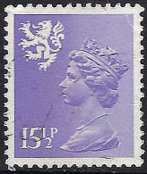 GREAT BRITAIN Scotland 1982 QEII 15½p Pale Violet Machin SGS41 Used - Scotland