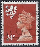 GREAT BRITAIN Scotland 1989 QEII 24p India-Red Machin SGS69 FU - Scotland