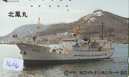 Télécarte JAPON * * BATEAU * PHONECARD JAPAN * SHIP (1606) TK *  SCHIFF * Schip * Boot * Barco - Boats