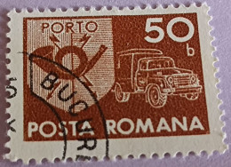 ROUMANIE - Camion Postal Et Cor Postal - Segnatasse