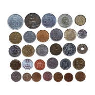 Coins Of The World 30 Coins Lot Mix Foreign Variety & Quality 02811 - Collections & Lots