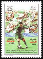 ALGERIE ALGERIA - 2010 - 1v - MNH - Variety - Erreur - Error - ALGERIE Without "I" - FIFA World Cup Football - Variété - Oddities On Stamps