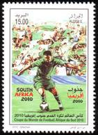 ALGERIE ALGERIA - 2010 - 1v - MNH - Variety - Erreur - Error - ALGERIE Without "I" - FIFA World Cup Football - Variété - Fouten Op Zegels