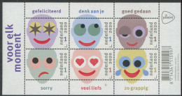 Netherlands:Holland:Unused Sheet Faces For Every Situation, 2020, MNH - Ongebruikt