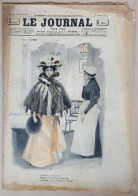 Le Journal Pour Tous N°4 22/01/1896 La Chanson Des Ingénues De Paul Verlaine Ill. Boichard/Philippe Auquier/G. Grellet - 1850 - 1899