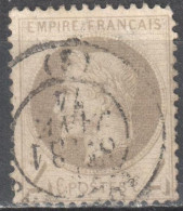 France 1862 Napoleon III - Mi.26 - 4c - Used - Oblitéré - 1863-1870 Napoléon III Lauré