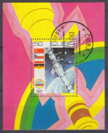 1979 Cuba 2390/B58 Used INTERCOSMOS / Orbital Station 2,60 € - América Del Norte