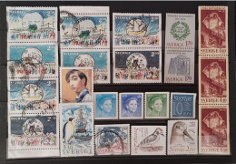 Svezia Sweden Lot 22 Various Stamps  Travelled 2022 - 2023 - Ongebruikt