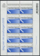 Netherlands:Holland:Unused Sheet Postal Stamp Day, 2018, MNH - Ongebruikt