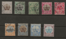Bermuda, 1906, SG  34 - 42, Complete Set, Used (with Exception Of 4d, Mint Hinged) - Bermuda