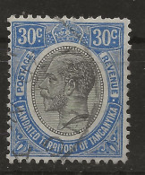 Tanganyika, 1927, SG  98a, Used - Tanganyika (...-1932)