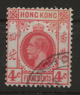 Hong Kong, 1912, SG 102a, Used - Used Stamps