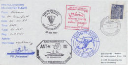 Germany FS Polarstern Heli Flight From Esperanza To Mv Bransfield Ca "Belgian Ant. Programme" 1.11.1987 (ET191A) - Vols Polaires