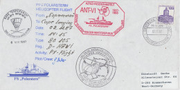 Germany FS Polarstern Heli Flight From Esperanza To Cape Longing 2.11.1987 (ET191C) - Polare Flüge