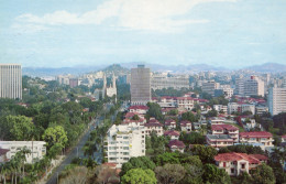 Panama-Frederico Boyd Avenue 1940s - Antique Postcard - Panama
