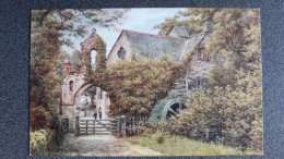 THE OLD MILL DUNSTER OLD COLOUR ART POSTCARD ARTIST SIGNED A. R. QUINTON ARQ SALMON NO 3036 - Quinton, AR