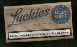Busta Di Tabacco - Luckies - Gusto Autentico ( Vuota ) - Etiquetas