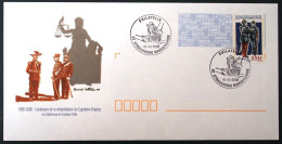 2006  France YT Rehabilitation Capitatine DREYFUS YT N°3928 FDC Enveloppe Umschlag Cachet Spécial Sonderstempel - Collections (sans Albums)