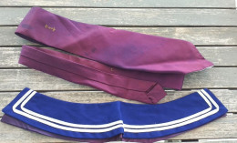 Cravatta E Colletto Vintage ANM Associazione Nazionale Marinai D'Italia - Uniform