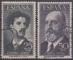 ESPAÑA 1955-1956 N1 1164/1165 USADO - Oblitérés