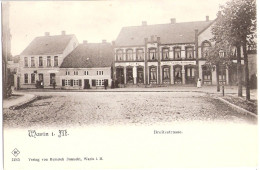 WARIN Breitestrasse Geschäft Carl Awe Schultz Gasthof + Restaurant TOP-Erhaltung Ungelaufen Vor 1905 Ungeteilte Adreßrüc - Sternberg