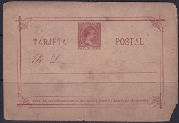 Cuba 1890 Sc Ed Entero 26A  Postal Stationery MNG(*) Faulty - Cuba (1874-1898)