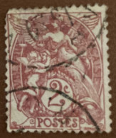 France 1900 Blanc 2c - Used - 1900-29 Blanc