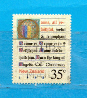 (Us8) NUOVA ZELANDA  °- 1988 - NOEL .  Yvert. 1000. Used. - Usati