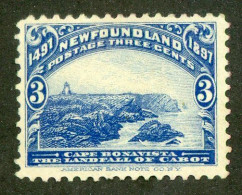 408 Newfoundland 1897 Scott #63 Mnh** (Lower Bids 20% Off) - 1865-1902