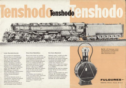 Catalogue TENSHODO 1962 Sudyam Fulgurex HO 1/87  - En Français, Allemand Et Italien - French