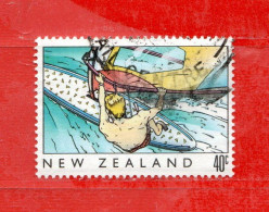 (Us8) NUOVA ZELANDA  °- 1989 - Planche à Voile.  Yvert. 1045. Used. - Oblitérés
