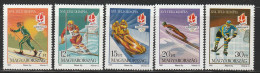 HONGRIE - N°3352/6 ** (1991) Jeux Olympiques D'hiver à Albertville - Neufs