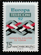 HONGRIE - N°3388 ** (1992) Telecom'92 - Neufs