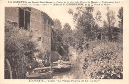 79-LA-GARETTE- PAR SANSAIS - EMBARCADERE FLEURI EXCURs  SUR BATEAUX CONFORTS- AMIRAL C. CARDINAUD - LE MARAIS POITEVIN I - Autres & Non Classés