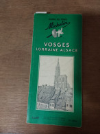 131  // MICHELIN /  VOSGES LORRAINE - ALSACE 1961 - Michelin (guide)