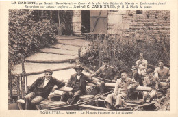 79-LA-GARETTE- PAR SANSAIS - EMBARCADERE FLEURI EXCURs  SUR BATEAUX CONFORTS- AMIRAL C. CARDINAUD - LE MARAIS POITEVIN I - Autres & Non Classés