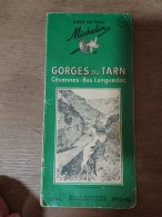 131  // MICHELIN /  GORGES DU TARN CEVENNES - BAS LANGUEDOC 1953 - Michelin (guide)