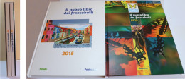 REPUBBLICA !!! 2015 E 2016 LIBRI COMPLETI DEI FRANCOBOLLI CON CUSTODIA !!! RARO - Années Complètes