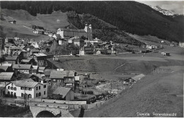 DISENTIS / MUSTÉR  Dorfpartie Mit Dem Kloster, Fotokarte Ca.1940 - Disentis/Mustér