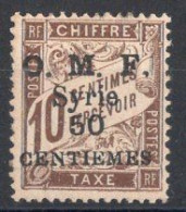 SYRIE Timbre-Taxe N°9* Neuf Charnière TB Cote 3€00 - Timbres-taxe