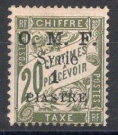 SYRIE Timbre-Taxe N°10* Neuf Charnière TB Cote 2€50 - Strafport