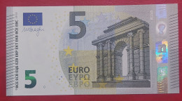5 EURO U006C6 France Serie UF Charge 14 Draghi Perfect UNC - 5 Euro