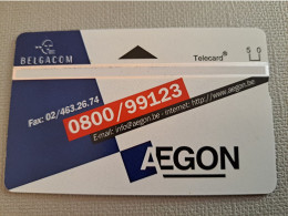 BELGIUM   L & G / 5 UNITS /  CARD /AEGON INSURANGE/ MONEYPLAN /NR 711L  / MINT CARD     ** 15132** - Without Chip