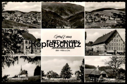 ÄLTERE POSTKARTE GRUSS AUS FURTWANGEN HOTEL SONNE HOTEL GRIESHABER ZUM OCHSEN TEILANSICHT GESAMTANSICHT AK Postcard Cpa - Furtwangen