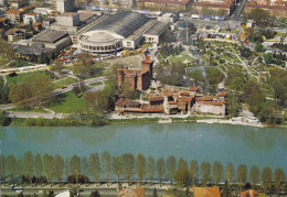 Italy PPC Torino Dall'aero Castello Medioevale From The Airplane Medieval Castle TORINO 1974 RICHMOND United States - Castello Del Valentino