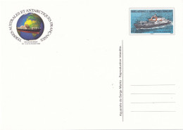 TAAF - Marion Dufresne - Postal Stationery