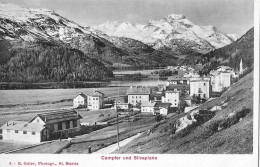 CHAMPFER UND SILVAPLANA ► Schöne Gesamtansicht, Ca.1900 - Silvaplana