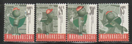 HONGRIE - N°3615/8 ** (1998) Série Courante - Unused Stamps