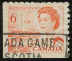 Pays :  84,1 (Canada : Dominion)  Yvert Et Tellier N° :   382 Ab-7 (o) Du Carnet / Michel 429-Fxul - Single Stamps
